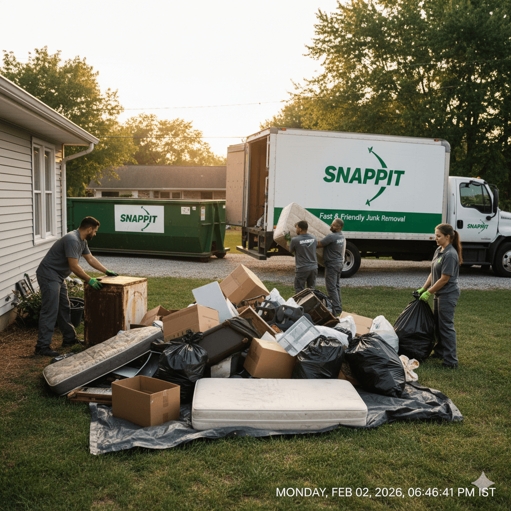 Professional junk removal service in Saskatoon